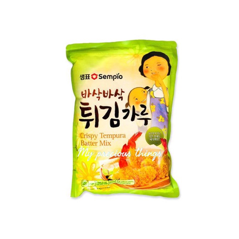 Jual tepung crispy tempura korea crispy tempura batter mix 1KG sempio Shopee Indonesia