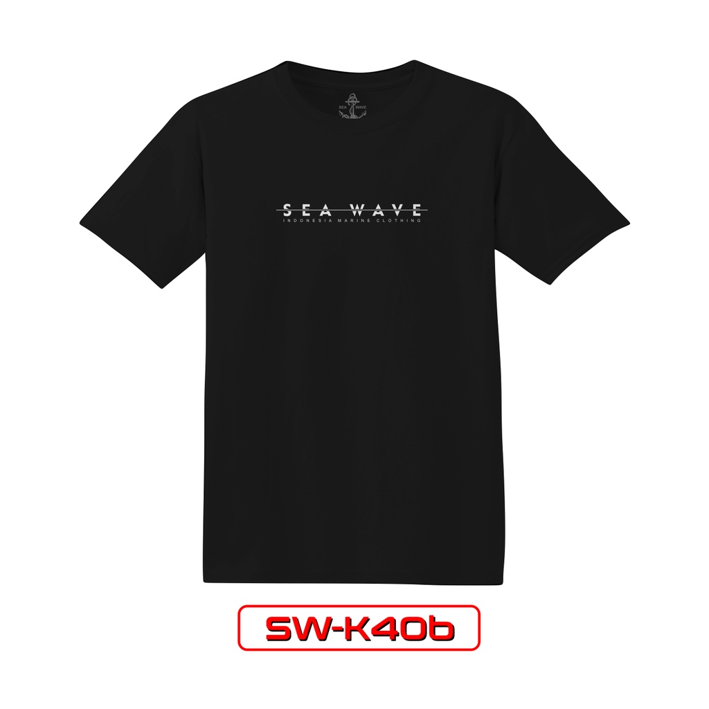 Jual Kaos Pelaut Sea Wave Sw-K40 (Kaos Distro Jangkar, Anchor, Seafarer, Pelayaran) Indonesia|Shopee Indonesia