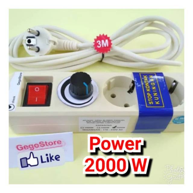 Pengatur kecepatan dimer gerinda Peredup lampu bor grinda bor mesin dimmer SCR dinamo 2000w
