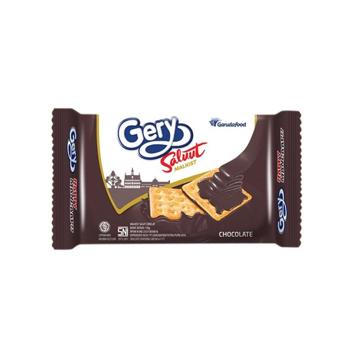 Jual Gery Saluut Malkist Coklat Family Pack 110 Gr | Shopee Indonesia