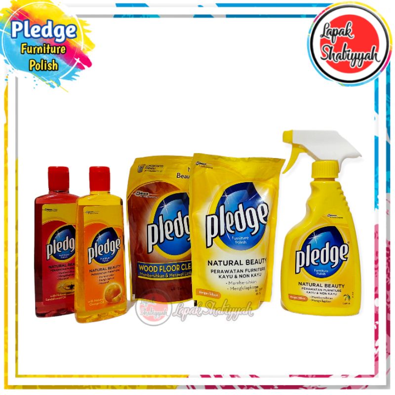 Jual Pledge Furniture Polish Botol dan Pouch Murah Shopee Indonesia