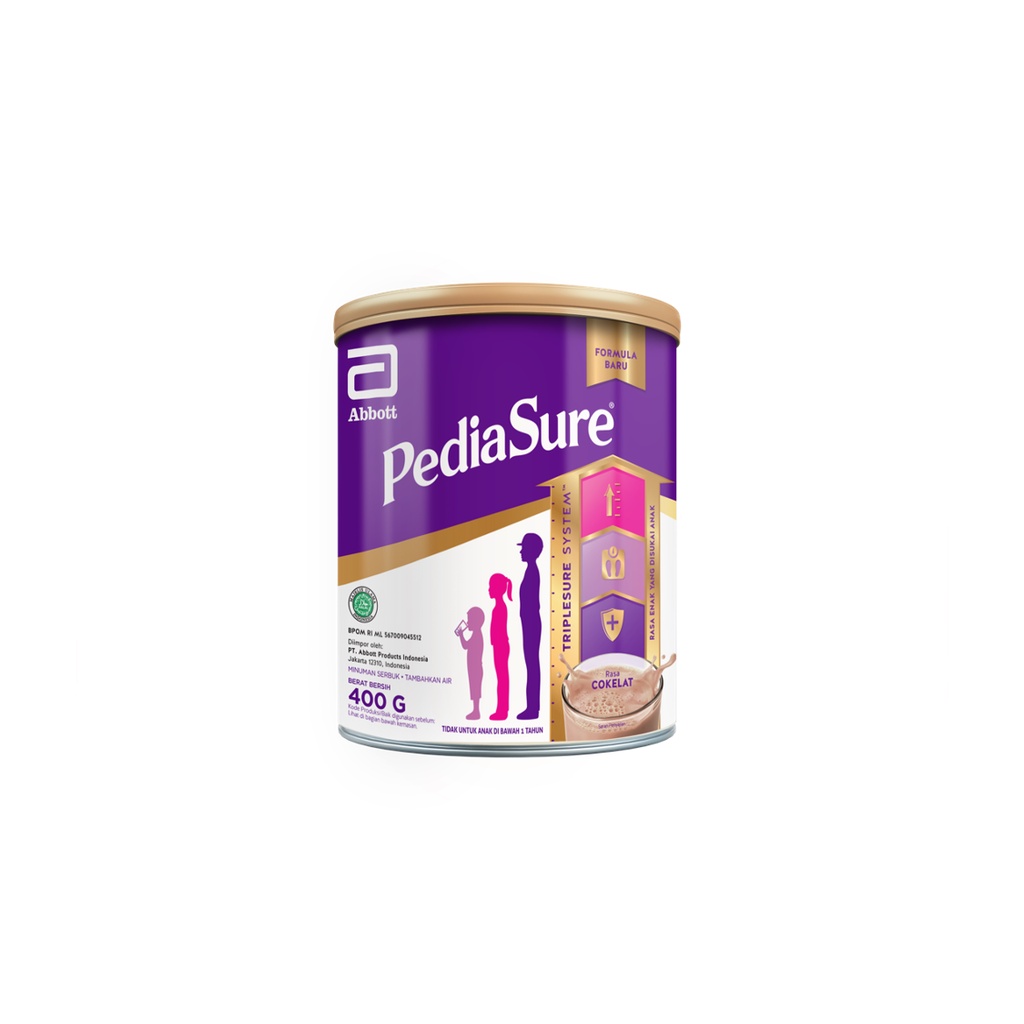 Jual Pediasure Coklat 400 G (1-10 Tahun) Susu Formula Pertumbuhan Anak - Kids Formula | Shopee Indonesia