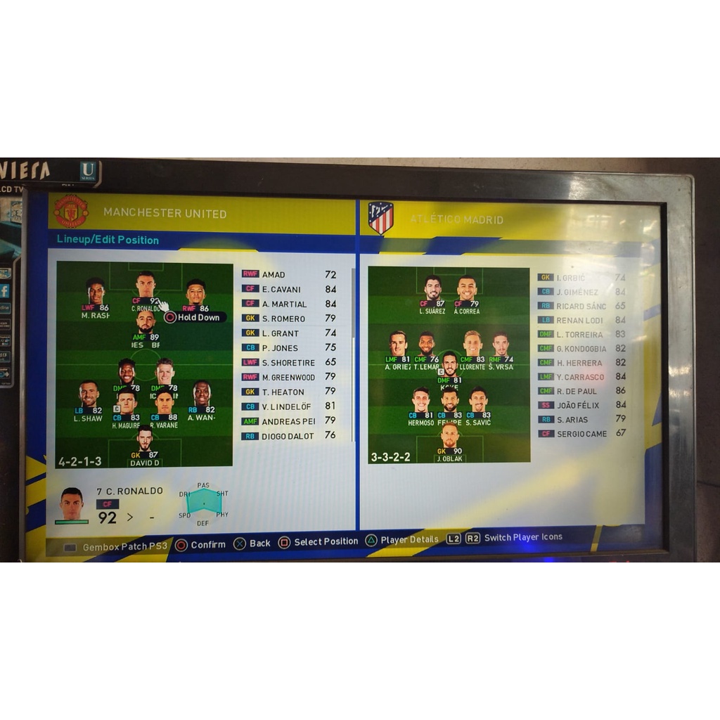 EFOOTBALL PES 2022 GEMBOX PATCH MOD 2018 PS3 RONALDO SUDAH