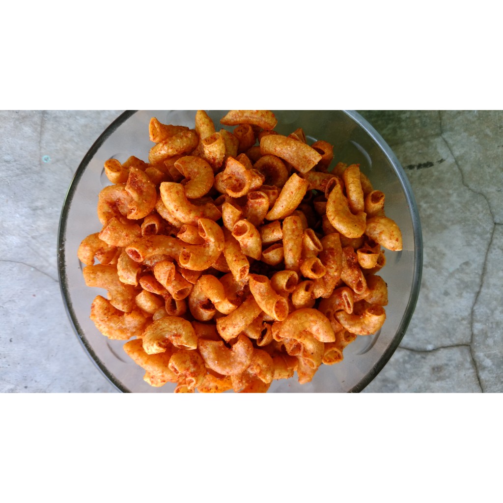Makaroni Bantet ORIZA Pedas Gurih Renyah 100 gram Shopee Indonesia
