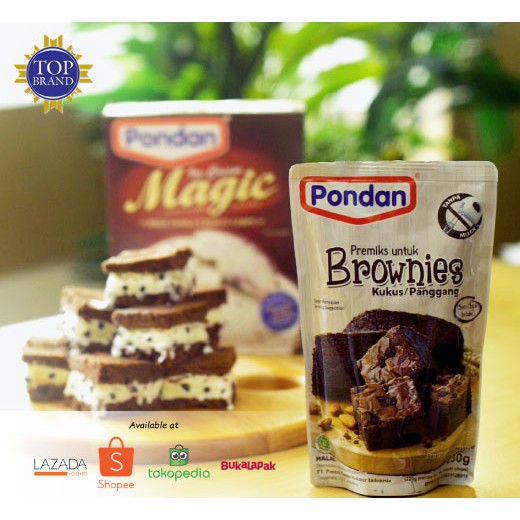 PONDAN BROWNIES KUKUS & PANGGANG CHOCOLATE 230GR Shopee Indonesia