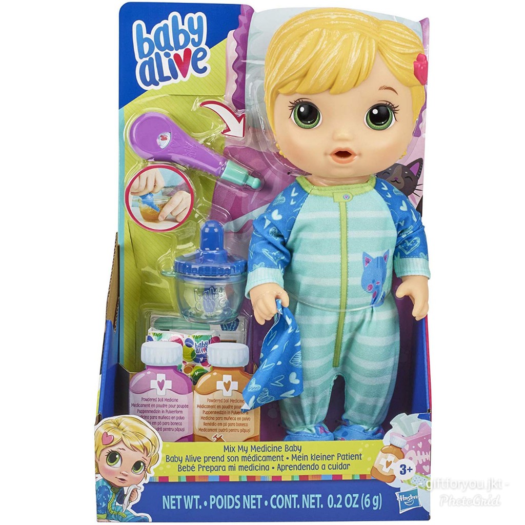 Jual Baby Alive Mainan Anak Perempuan Best Seller Mix My Medicine Baby Doll | Shopee Indonesia