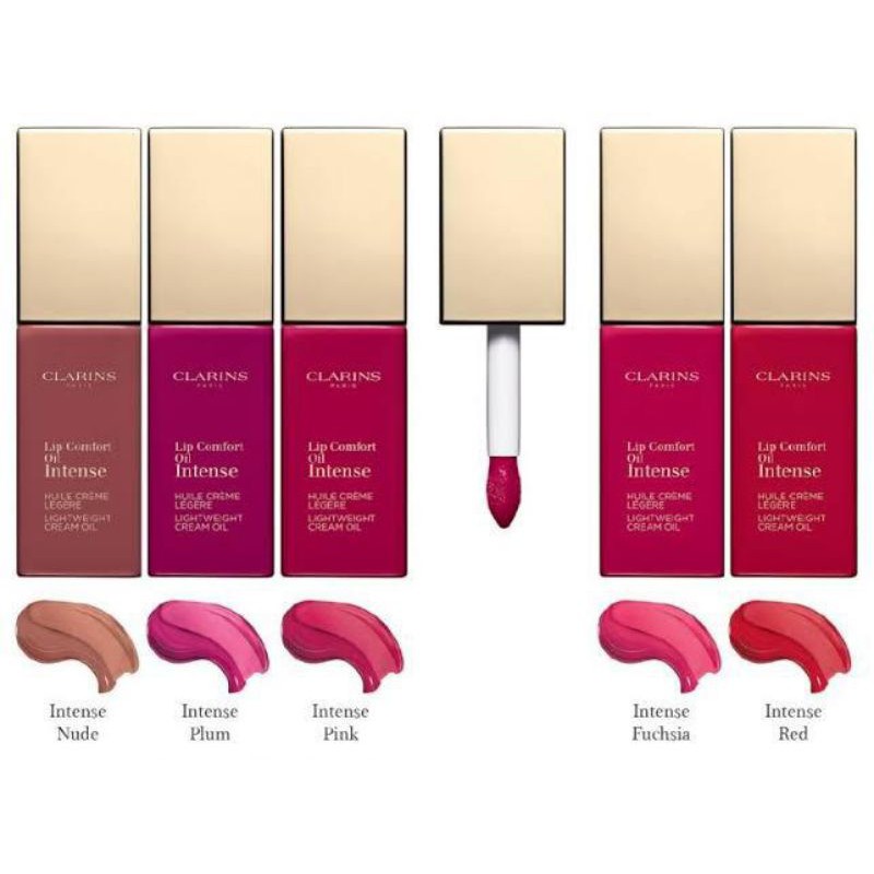 Jual Clarins Lip Comfort Oil Intense | Shopee Indonesia