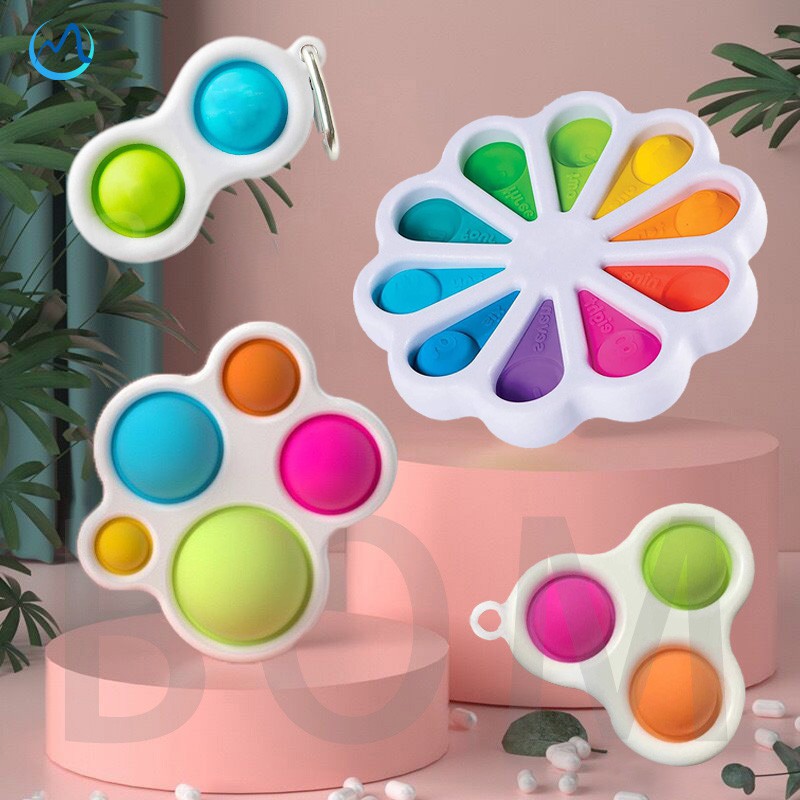Jual Tiktok Fat Brain Simpl Dimpl Simple Dimple Baby Silicone Sensory Toy Tiktok Fidget Educational Toddler Toys | Shopee Indonesia