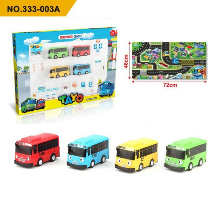Jual Mainan Anak Bus Tayo Map / Kado Mainan Anak Laki Laki Bis Tayo Indonesia|Shopee Indonesia