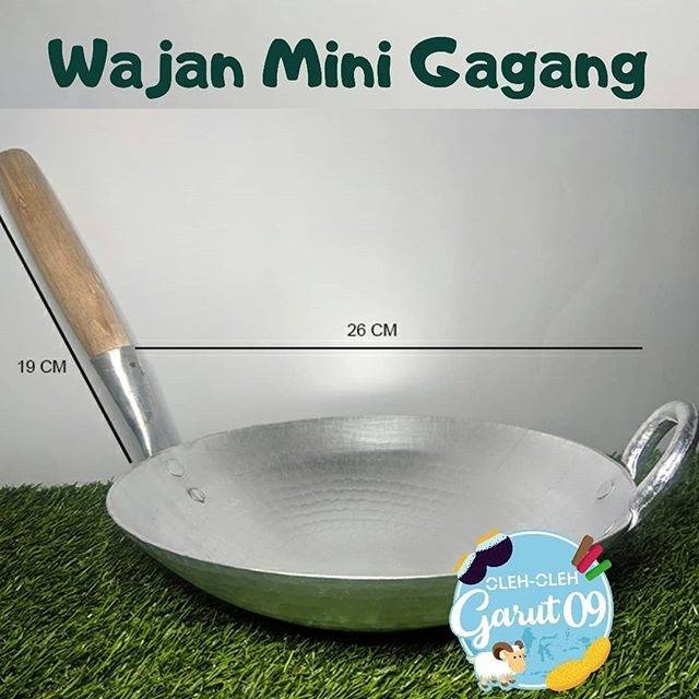 Wajan Mini Gagang Usaha Seblak Nasi Goreng Alumunium Diameter 26 cm