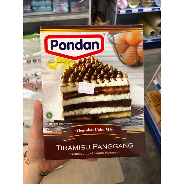 Pondan Tiramisu Panggang 430gr Shopee Indonesia