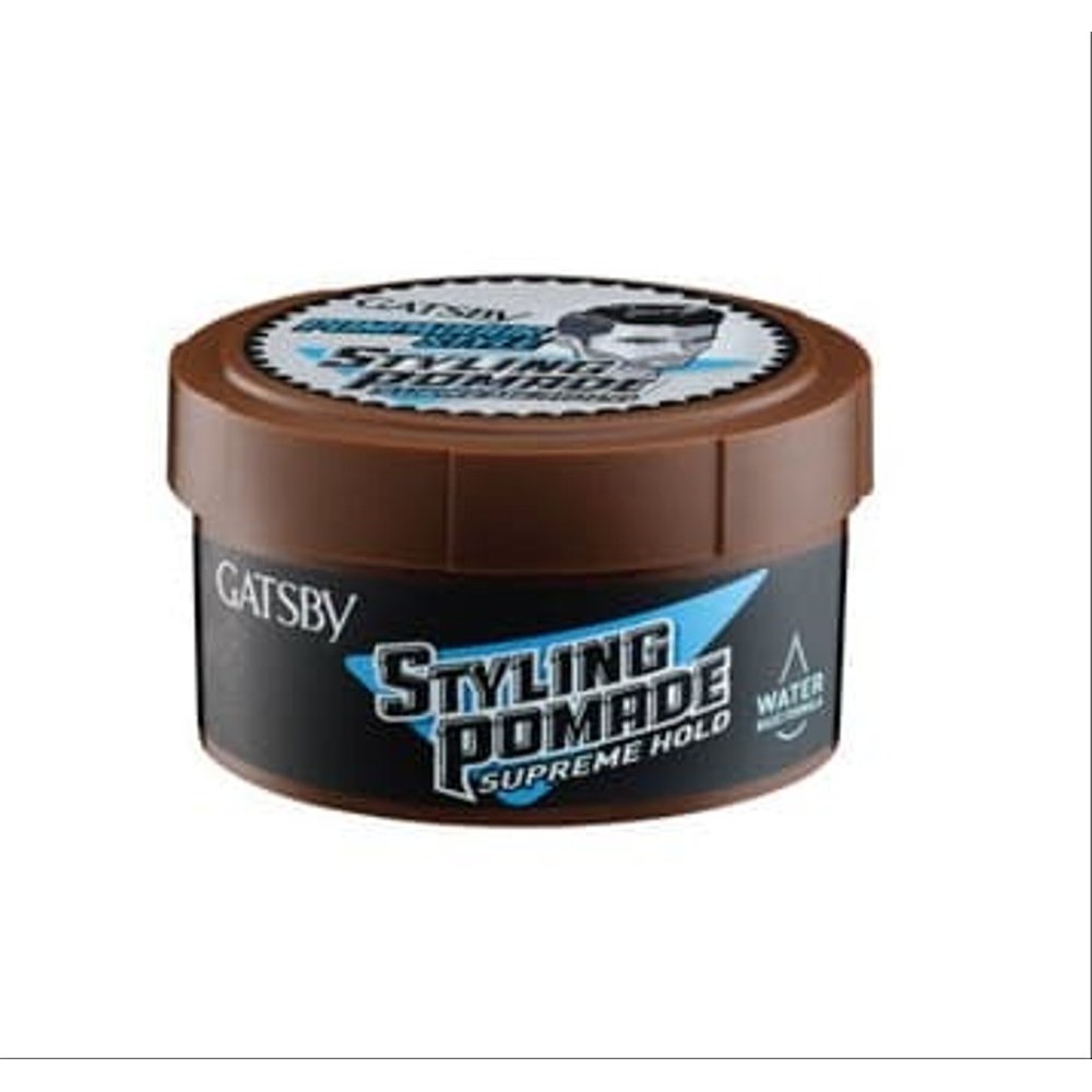 Jual Gatsby Styling Pomade Supreme Hold Coklat 75 G (Banded 6 Pcs) | Shopee Indonesia