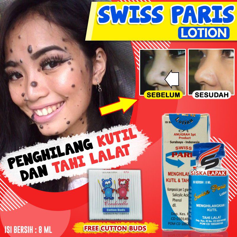Jual ORIGINAL LOTION PENGHILANG TAHI LALAT SWISS PARIS LOTION Shopee