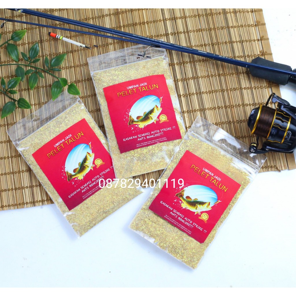 Pelet Talun Paket Hemat Pelet Umpan Ikan Mas Dapat 4 Bungkus 120 Ribu