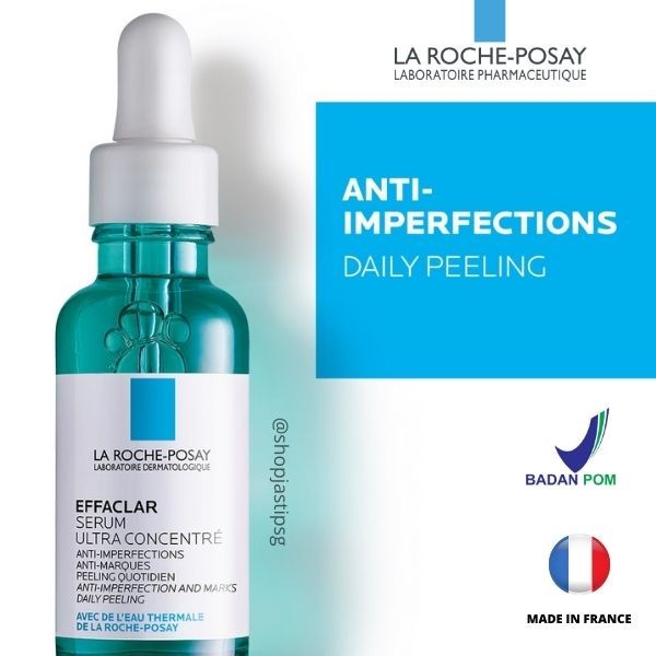 Jual La Roche-Posay Effaclar Ultra Concentrated Serum 30Ml Serum Oily Acne | Shopee Indonesia