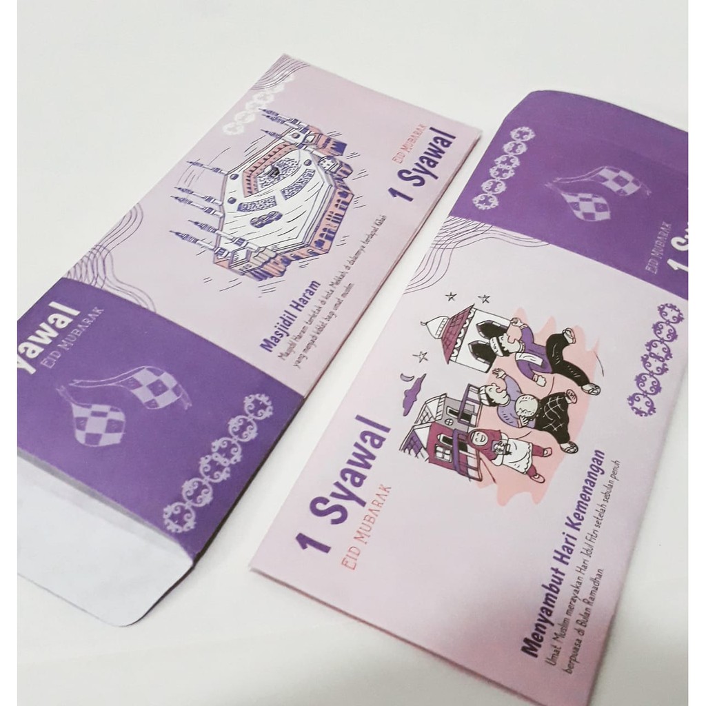 Amplop THR lebaran Motif Terbaru varian warna Unik Lucu ↘↘↘ Save 33