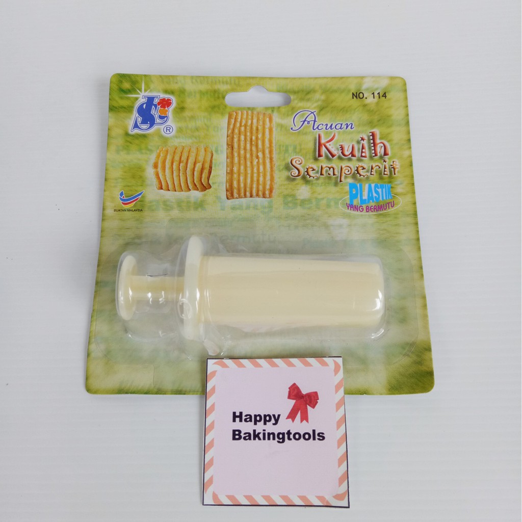 Cetakan kue semprit 114, cetakan nastar gulung, cetakan cookies import