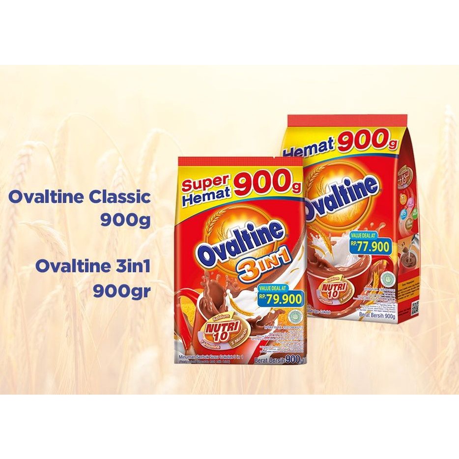 Jual EXP 20232024 Ovaltine Classic 900gram/Ovaltine 900gr Clasic