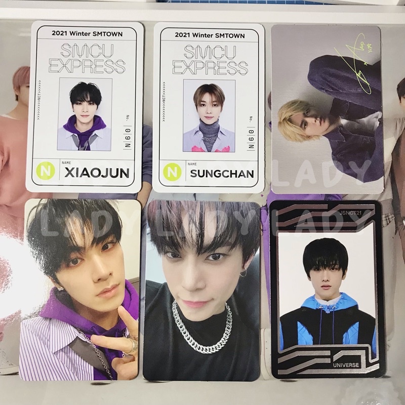 Jual ready stock pc jewel universe doyoung, smcu id sungchan xiaojun pc smcu xiaojun, pc yuta