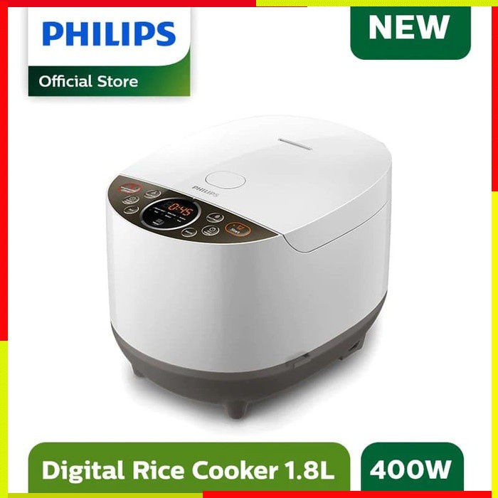 Jual RICE COOKER PHILIPS HD4515 DIGITAL 1.8L PENANAK NASI RICECOOKER