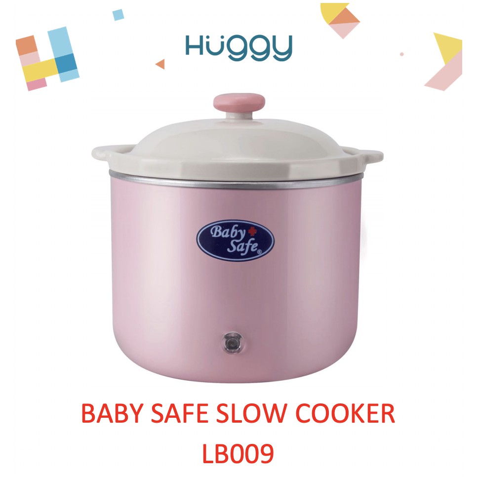 Jual Baby Safe LB009 PINK Slow Cooker Alat Memasak Menghangatkan