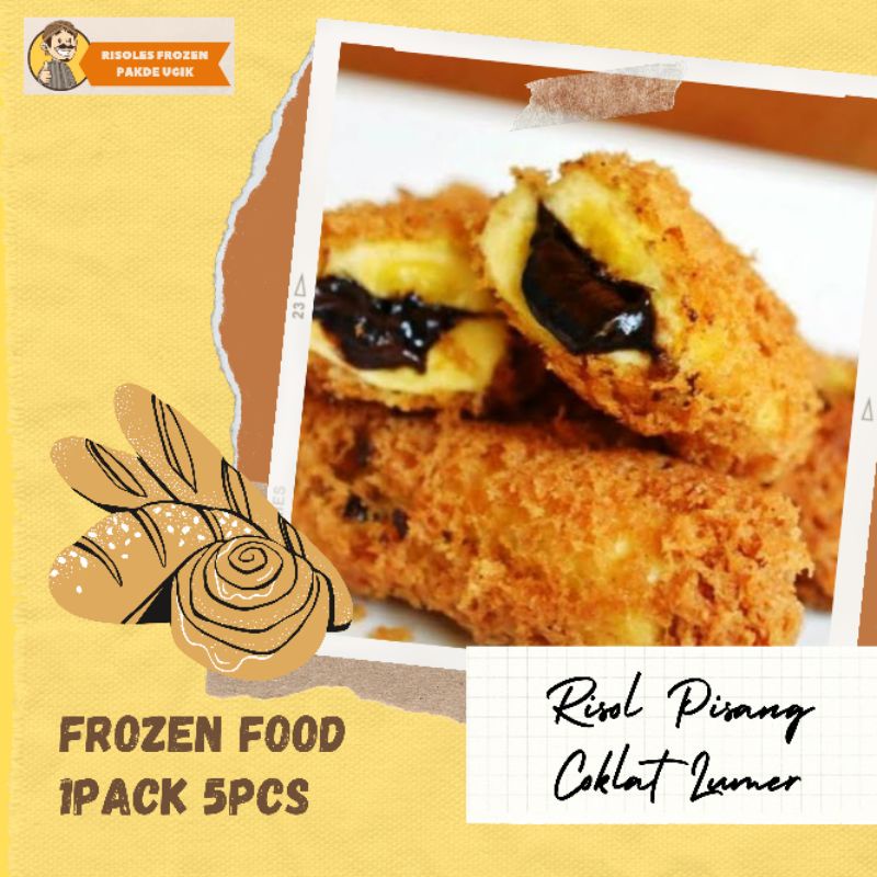 Jual Risoles Pisang Coklat Lumer Frozen | Shopee Indonesia