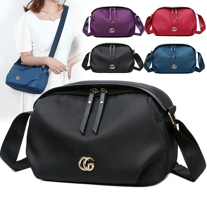 TAS SELEMPANG WANITA ANTI AIR IMPORT MURAH PINESY SLING BAG PREMIUM BATAM FASION KOREA TERBARU