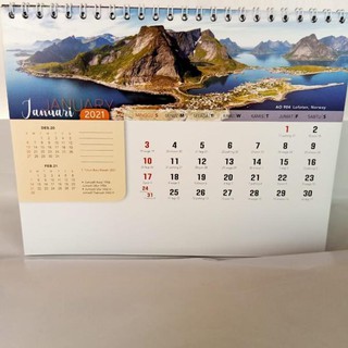 Jual Kalender Meja Donald Duck 01 2021 Indonesia|Shopee Indonesia