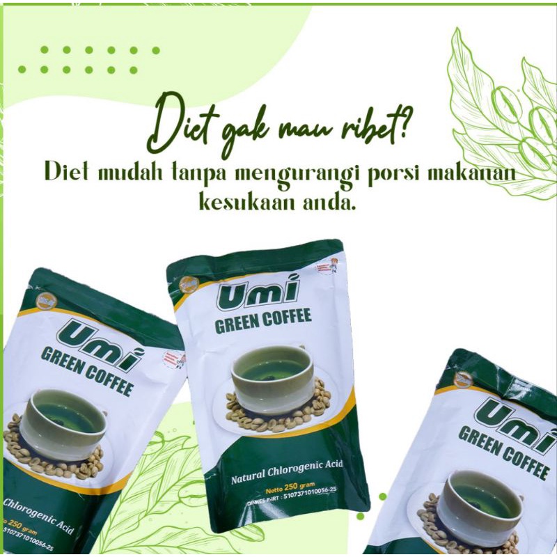 Jual UMI GREEN COFFEE PELANGSING DAN KESEHATAN Indonesia