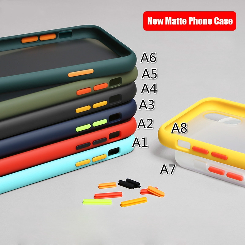 Kasus Silikon TPU lunak Shockproof Samsung A21S M11 A11