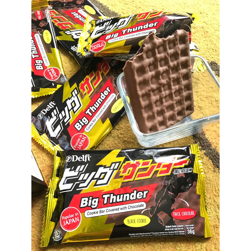 Jual Cokelat Delfi Big Thunder (Trend Di Jepang)For 6 Pc | Shopee Indonesia