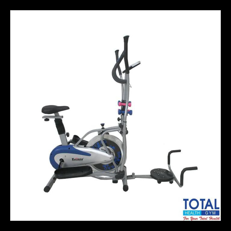 BANTING HARGA ALAT FITNESS SEPEDA STATIS ORBITRACK PLAT 5 IN 1 COD ALAT