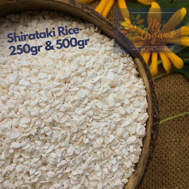 BERAS SHIRATAKI / SHIRATAKI RICE / BERAS ORGANIK / BERAS KONYAKU