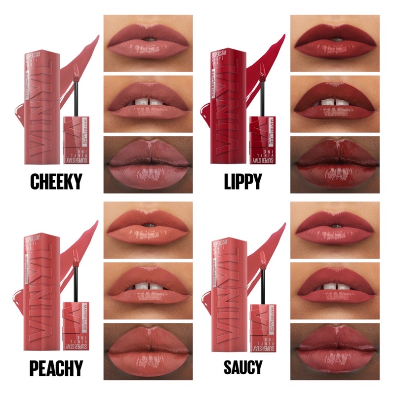 Maybelline Superstay Vinyl Ink Liquid Lipstick Transferproof Long