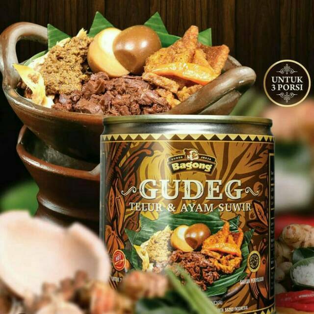 Gudeg Bagong Gudeg Kaleng Jogja Resep Asli Yu Djum 300gr