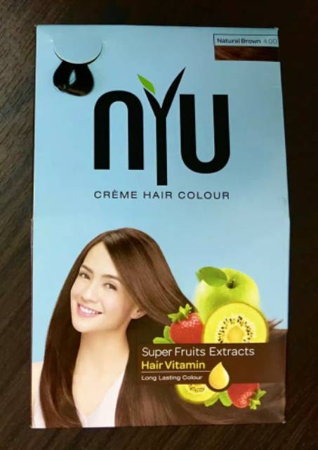 Jual Nyu Hair Color | Cat Rambut Nyu | Pewarna Rambut Nyu | Shopee Indonesia