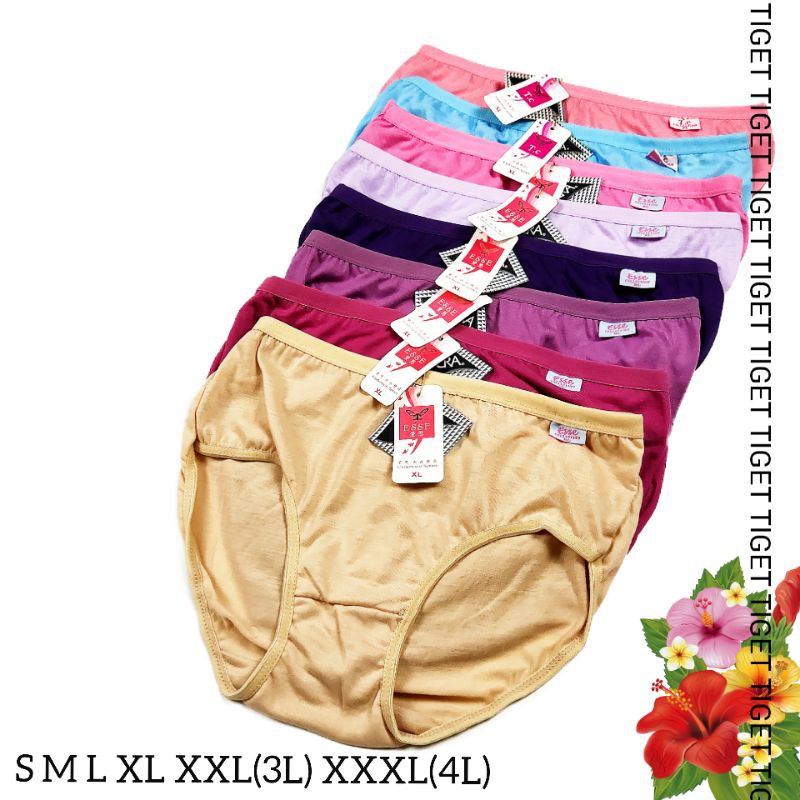 Cd Celana Dalam Wanita Perempuan Dewasa Esse Ukuran Big Size Jumbo S M L XL XXL XXXL Murah
