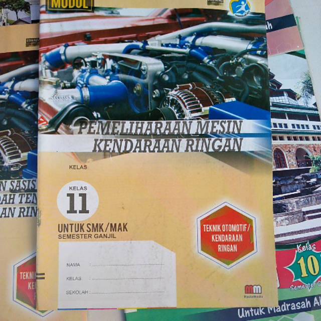 LKS SMK PEMELIHARAAN MESIN KENDARAAN RINGAN kelas 11 SEMESTER 1 Shopee Indonesia
