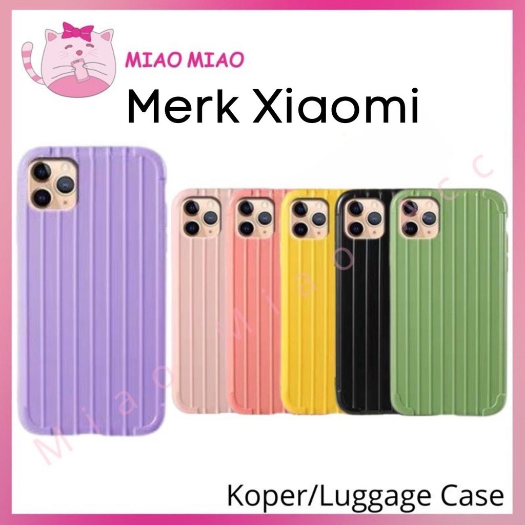 MIAO CASE KOPER TRUNK XIAOMI REDMI 4A 4X 5A 6A 7A 8 8A 9 9A SOFTCASE