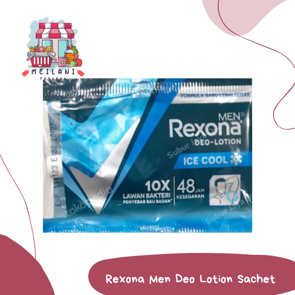 Jual Rexona Men Ice Cool Deo Lotion 9gr Deodorant Shopee Indonesia
