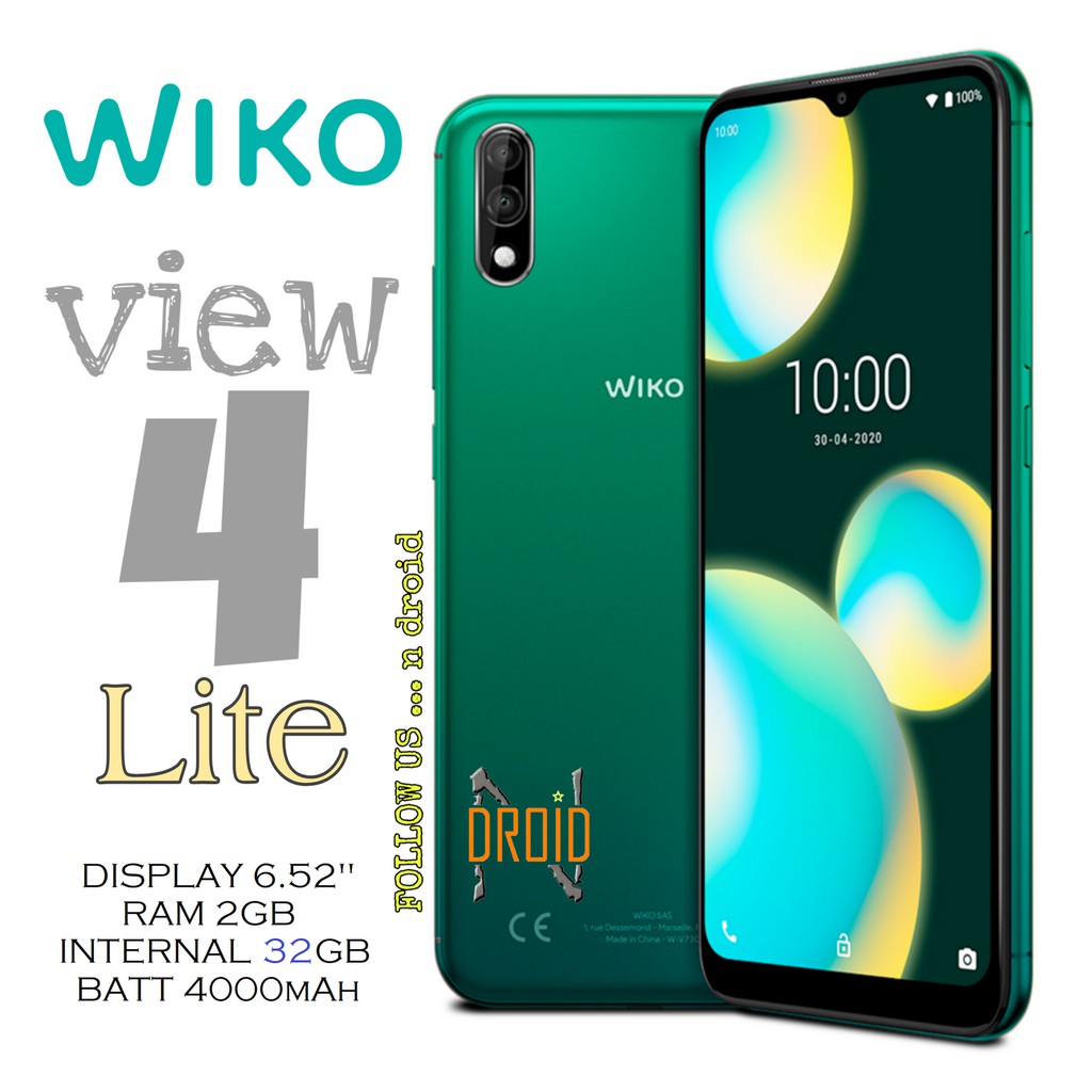 HP WIKO VIEW 4 LITE 2/32 GARANSI RESMI WIKO VIEW 4 LITE