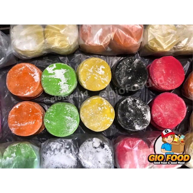 KULIT BULAT Dimsum Gyoza 8cm 5560pcs Kulit Siomay Warna Warni Shopee