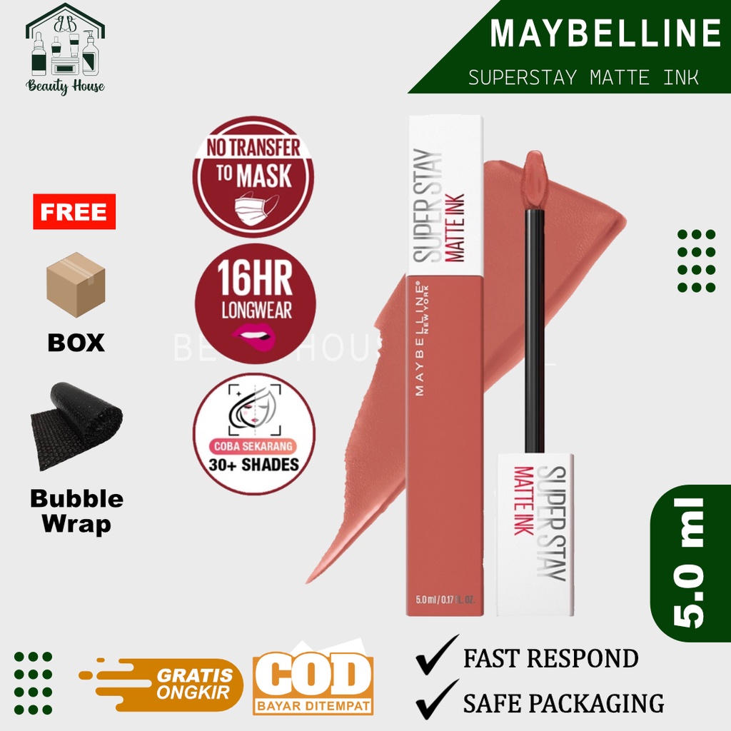 Jual [ORIGINAL]Maybelline Superstay Matte Ink EXPIRED 2025 / Lipstick