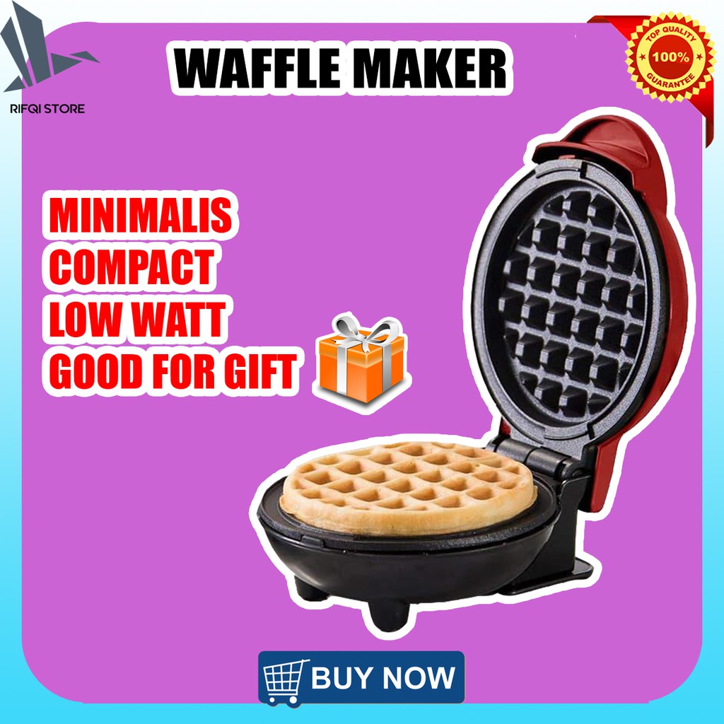 ALAT PEMBUAT CETAKAN WAFLE WAFEL WAFFLE MAKER CONE PORTABLE EZG016
