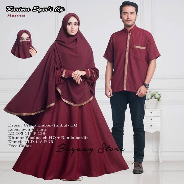 Cool Gambar Baju Gamis Couple 2019 Busana Trends