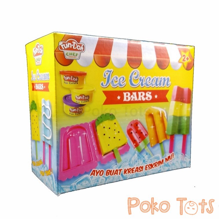 Jual Fun-Doh Ice Cream Bars Box Mainan Anak Play Doh Fun Doh | Shopee Indonesia