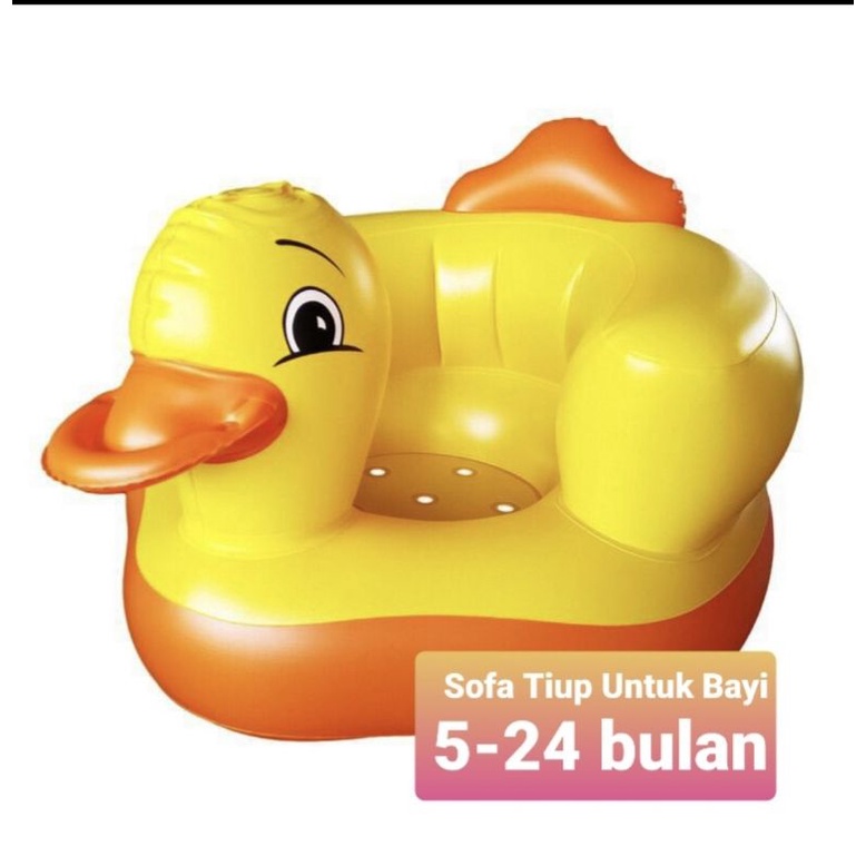 Jual SOFA TIUP / SOFA ANGIN / SOFA BELAJAR DUDUK BAYI BEBEK LUCU 524