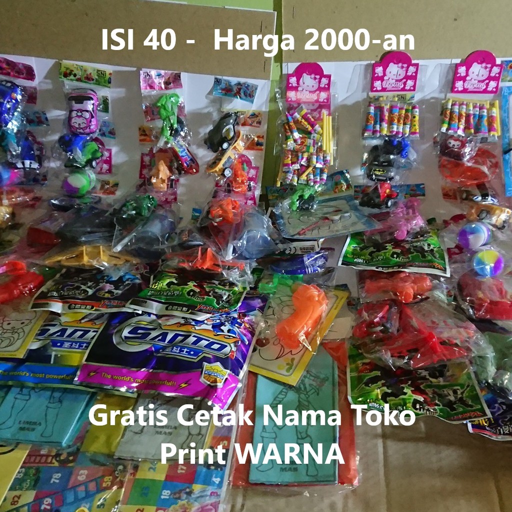 Jual Mainan Rentengan Murah Serba 2000 / Agen Grosir Mainan Rentengan | Shopee Indonesia
