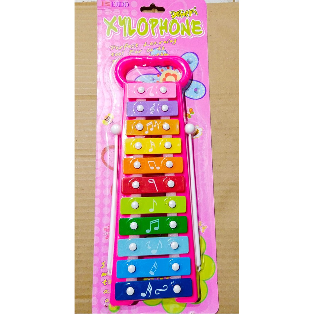 Jual Mainan Alat Musik Anak Xylophone / Mainan Alat Music Ketukan Doremi | Shopee Indonesia
