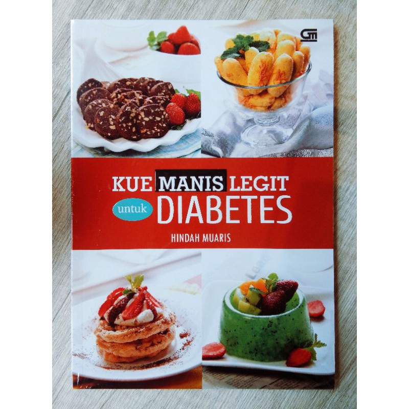 Buku Resep Kue Manis Legit untuk Diabetes by Hindah Muaris Shopee